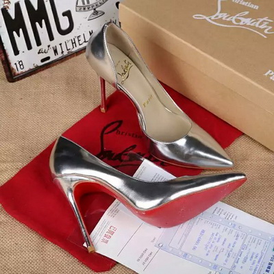 Christian Louboutin Shallow mouth stiletto heel Shoes Women--020